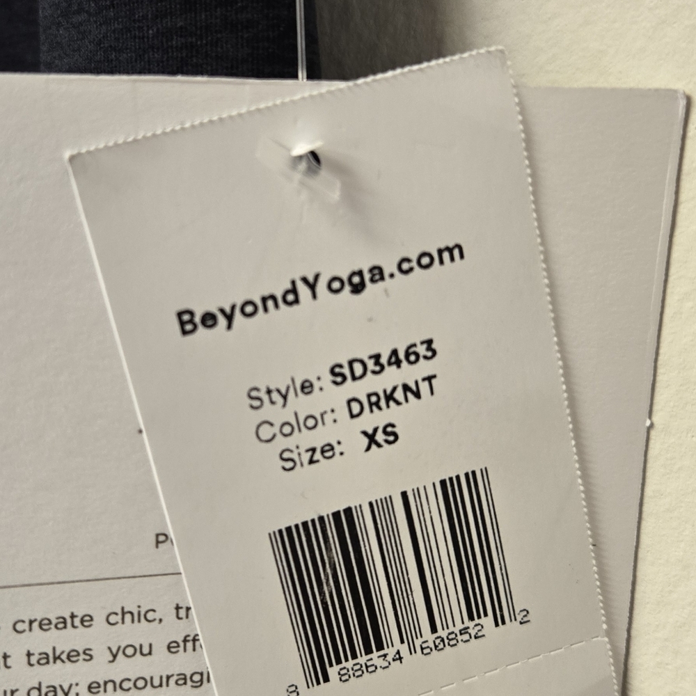 Beyond Yoga Spacedye At Your Leisure High Waisted Midi Legging Darkest Night XS - Picture 10 of 12
